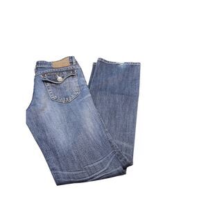 MEK DNM women's jeans boot cut Sz 28 X‎ 34